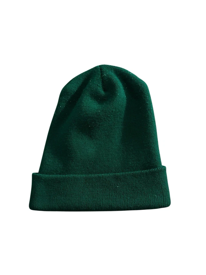Gorro de invierno vintage Nike Swoosh logotipo grande verde  Foto 2 de 4