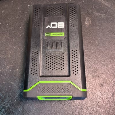 #ad Greenworks Pro 80V Max Battery MODEL BAB727 X2 01 22 22 Date Code $150.00