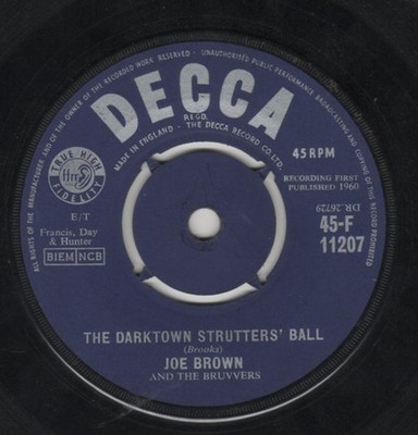 Joe Brown And The Bruvvers - The Darktown Strutters' Ball (7'', Single, 4 P)