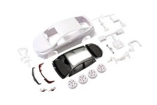NEW Kyosho MZN191 Toyota PRIUS PHV White Mini-Z body set w/Wheels