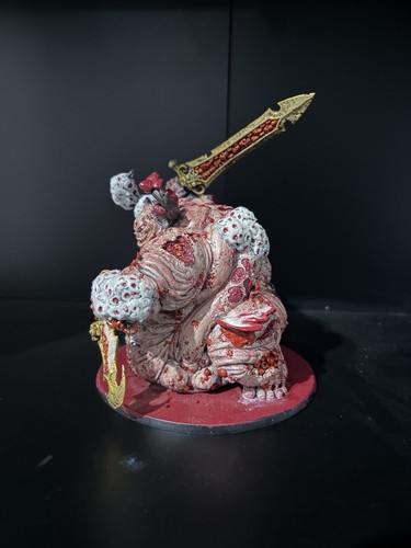 Scarlet Rot Painted - Chaos Daemons Great Unclean One Warhammer 40K Miniature - Picture 4 of 4