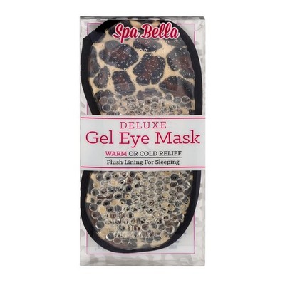 Spa Bella DELUXE GEL EYE MASK WARM or COLD RELIEF Sleeping Migraine Headaches