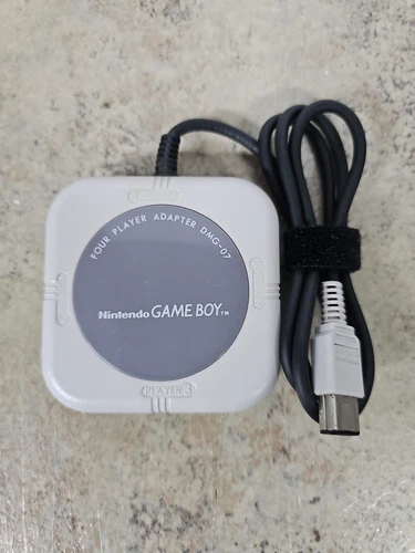 Four Player Adapter DMG-07 For Nintendo Original Game Boy GB TESTED WORKING 