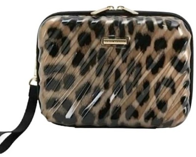 *Marcy McKenna Hamptons Collection Mini Beauty Case Leopard
