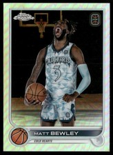 Matt Bewley 2022-23 Topps Chrome Overtime Elite Refractor Cold Hearts #75