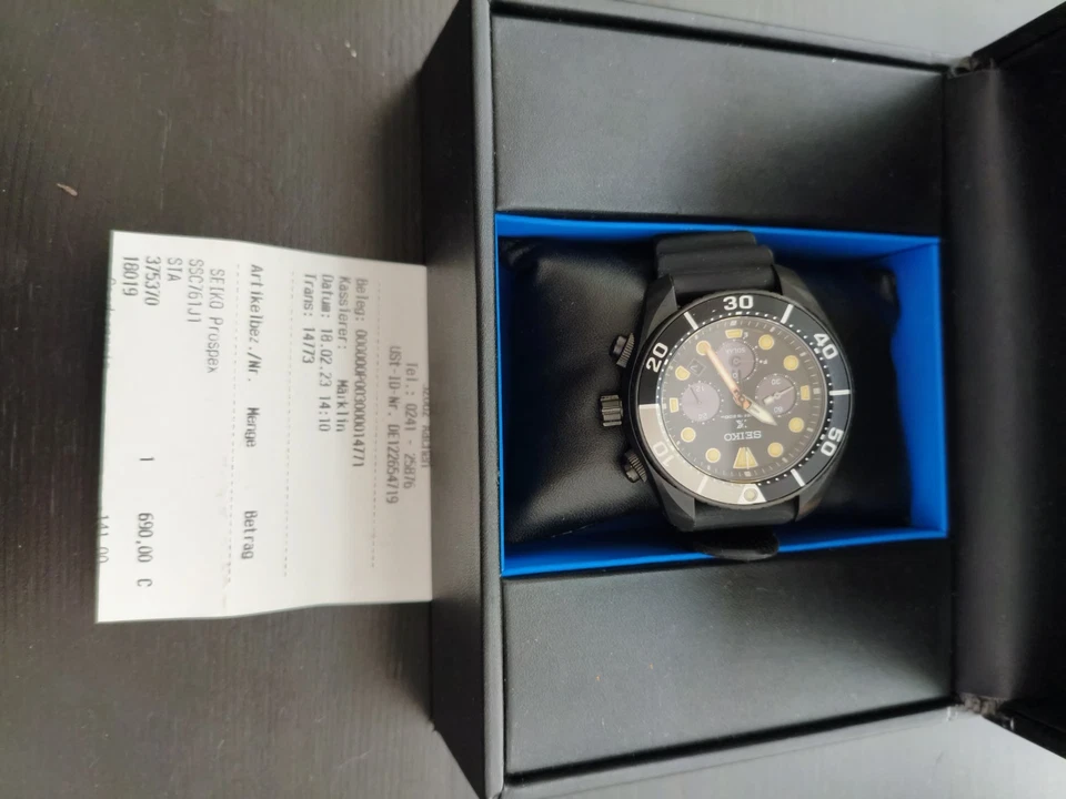 seiko prospex Black Series Limited Edition  - Bild 3 von 4