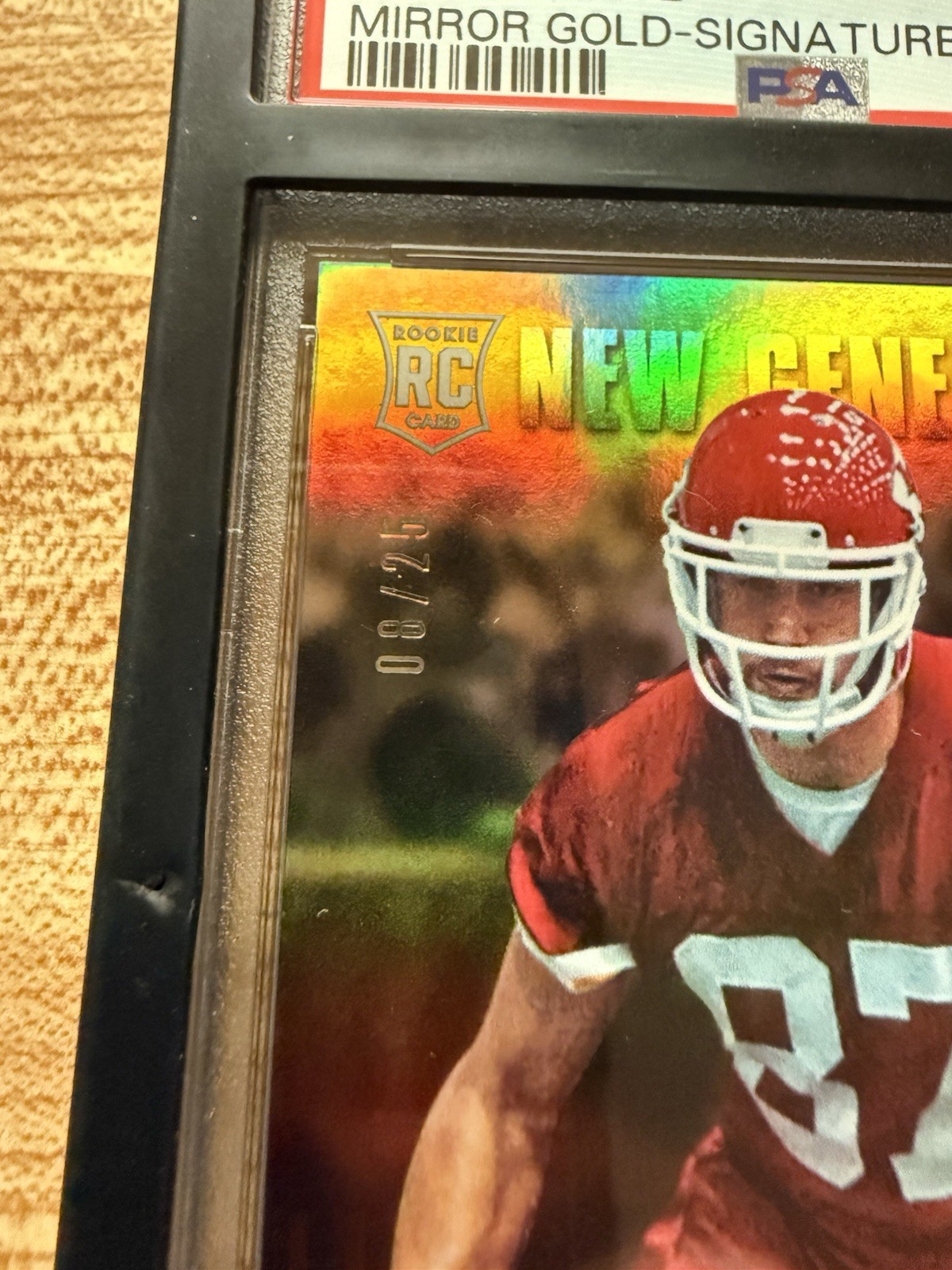 2013 TRAVIS KELCE #292 Panini Certified Rookie Mirror Gold.  Pop 4.  None Higher view 6