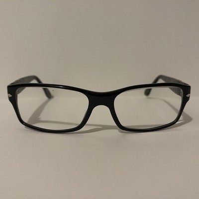 Persol 2747-S Men s Rectangle Sunglasses Black FRAME ONLY