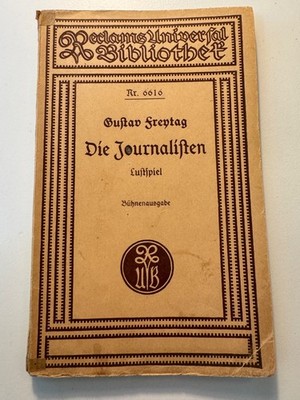Reclam UB Nr. 6616 - Freytag - Die Journalisten