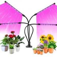 Clip On Grow Light for Indoor Plants,Full Spectrum Led Plant Grow Lights with...