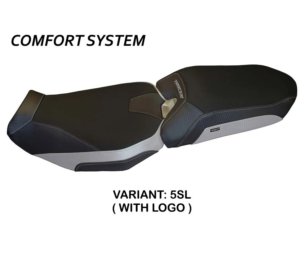 Seat saddle cover Rio 2 Comfort Sys Silver TPZ YAMAHA TRACER 900 2018 2020 1LW