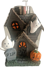 Halloween Haunted House Soap Lotion Pump Dispenser Ghost Pumpkin Spooky Resin