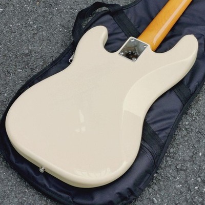 Fender Classic 60s Precision Bass White US PU Electric Bass Guitar