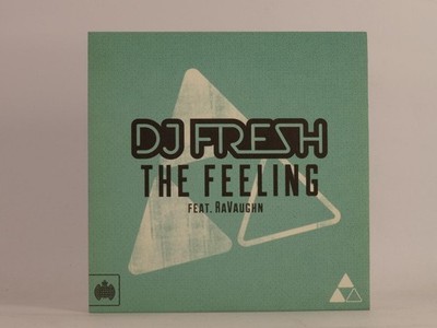 DJ FRESH FT RAVAUGHN THE FEELING (F17) 6 Track Promo CD Single including Card Sl