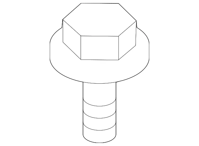 Parafuso multiuso genuíno GM (QUANTIDADE 1) 11570082 - Imagem 3 de 4