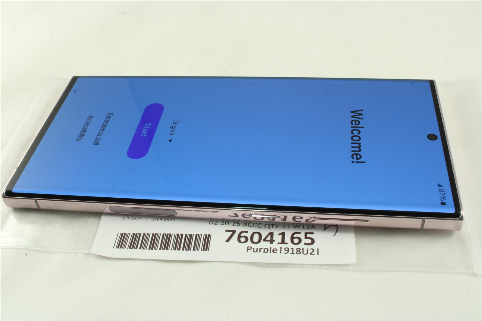 Samsung Galaxy S23 Ultra 256GB Purple Unlocked AT&T T-Mobile Verizon GSM 7604165
