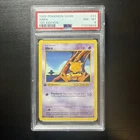 1999 POKEMON GAME #43 ABRA 1ST EDITION SHADOWLESS BASE SET PSA 8
