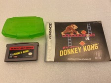 Donkey Kong Classic NES Series Nintendo Game Boy Advance Tested Working w/ Case