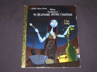 Little Golden Book Tim Burton's Nightmare Before Christmas  I am Sally