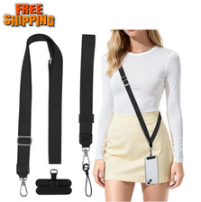 Phone Lanyard Crossbody, Adjustable Cell Phone Strap Cross Body Neck Lanyard for