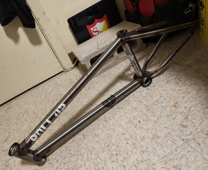 Kink RollUp Hobie DoanBMX Bicycle Frame Raw, 21.25 Toptube - Frame Only (1 Item)