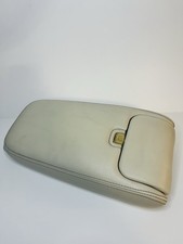 1998-03 Jaguar XJ8 X308 Front Center Console Lid Armrest w/ Cup Holder Biege OEM