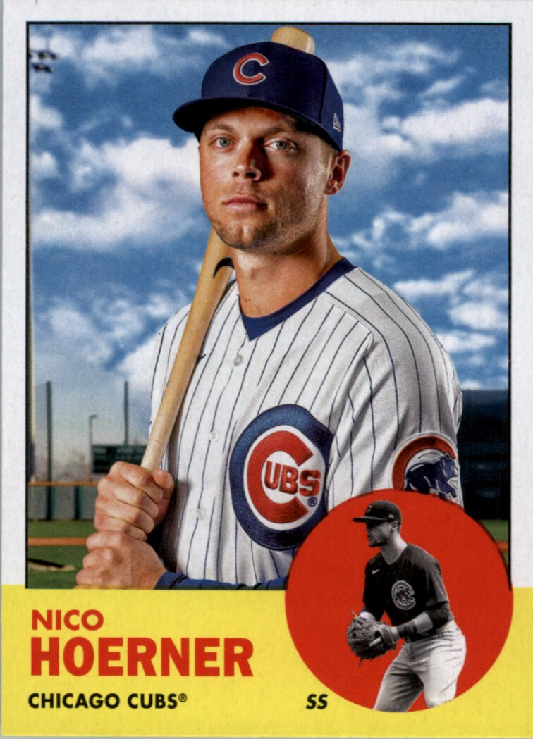 TOPPS MLBカード FINEST NICO HOERNER CHICAGO CUBS /99 #FA-MH 送料無料 中古 IT2 2022 Topps Archives #80 Nico Hoerner Chicago Cubs MLB Baseball