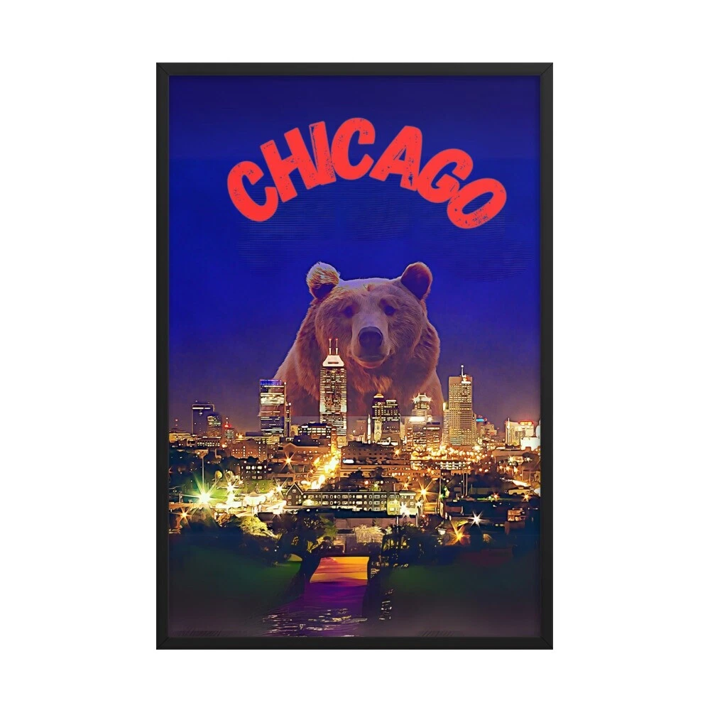 Chicago Framed домашний декор постеры