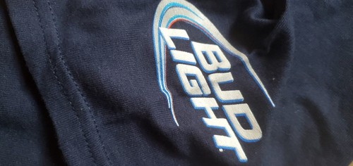 Herren Größe Large Seattle Seahawks Bud leichtes T-Shirt Werbegeschenk - Bild 4 von 5