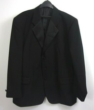Fumagalli's 100 Wool Black Tuxedo Jacket 44S New  219SC