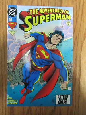 COMIC BOOK - DC COMICS - THE ADVENTURES OF SUPERMAN 505 OCT