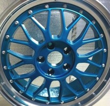 Gloss Transparent Candy MARINE BLUE powder coating paint, 1Lb/0.45kg