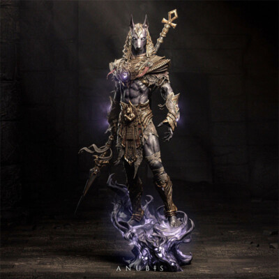 Anubis 3D print figure 1/6 40cm Model Kit Unpainted Unassembled GK