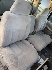95-99 Chevy Silverado Seat Passenger Rh 6040 Split Bench Seat Gray Manual 95-99 Chevy Silverado Seat Passenger Rh 6040 Split Bench Seat Gray Manual