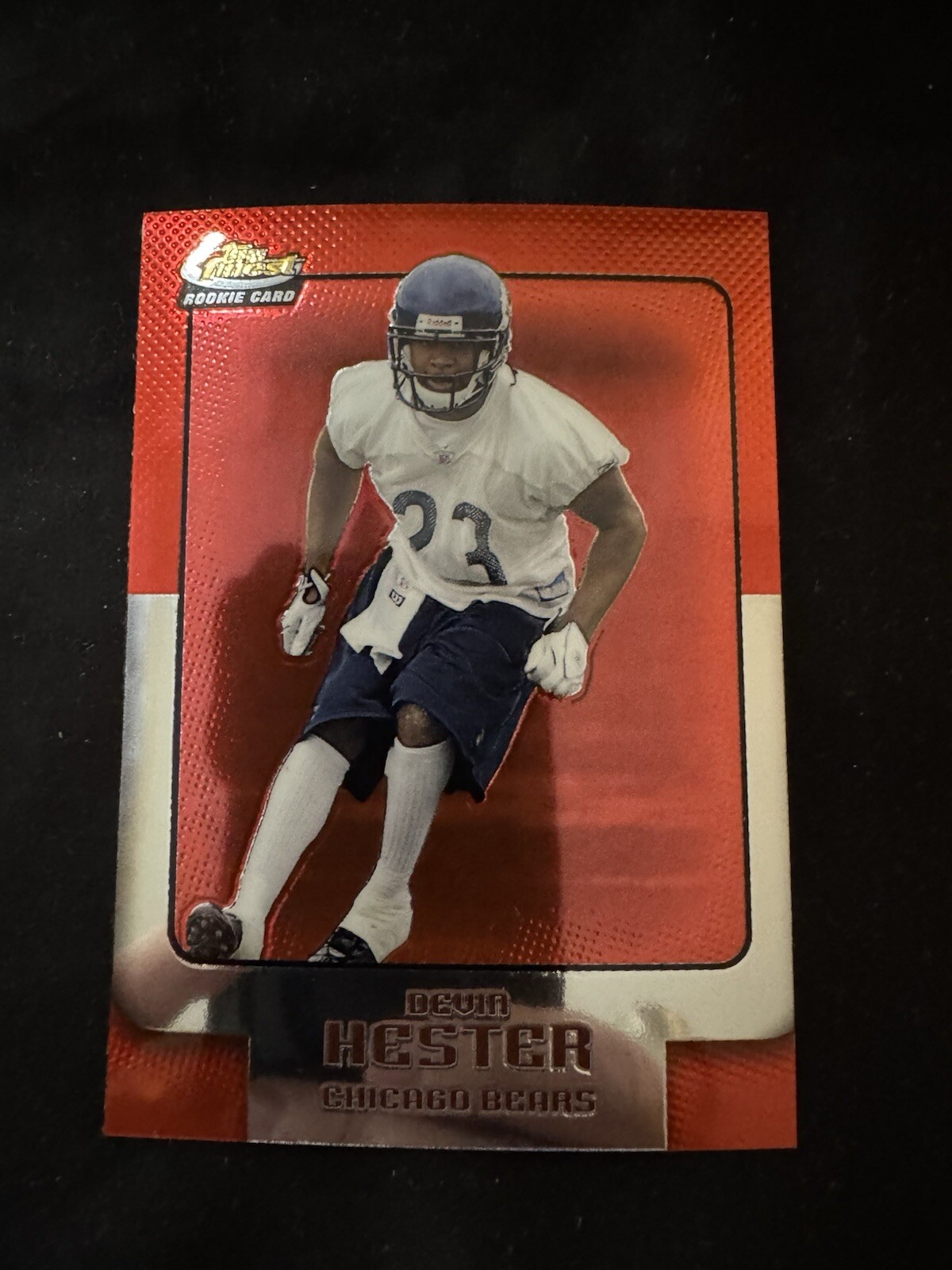 Devin Hester Finest #125 Base