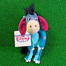 NEW Disney Mini Bean Bag DINOSAUR EEYORE 9" Winnie The Pooh Bear Plush Toy MWMT