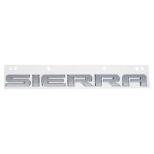 OEM NEW Front Door or Tailgate Sierra Emblem Nameplate Chrome 07-20 GMC 15129653