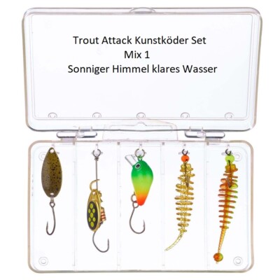 Balzer Trout Attack, Forellenköder Sets