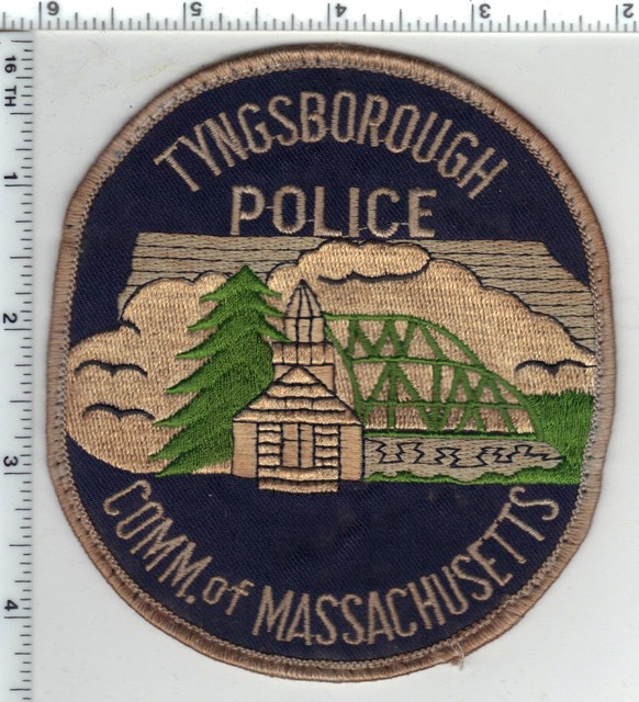 Tyngsborough Police (Massachusetts) Uniform TakeOff Shoulder Patch Early 1980's eBay