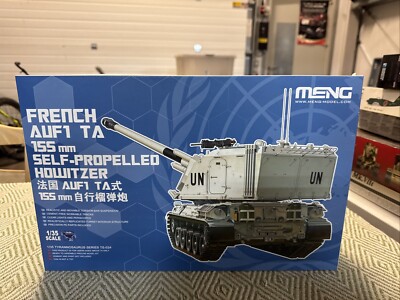 Meng Model 1/35 French AUF1 TA 155mm Self Propelled Howitzer # 024