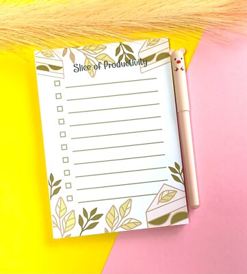 Memo Pad | To-do-List   90 GSM | 40 Pages | 12 x 16.5 cm | Perfect for Gifting