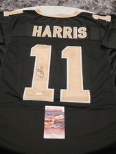 Deonte Harris Autographed/Signed Jersey JSA COA New Orleans Saints
