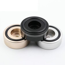 4PCS Aluminum Speaker Spike Feet Subwoofer Amplifier Shockproof Base Pad 44x16mm