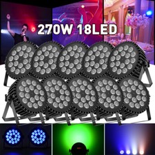 270W 18 LED RGB Par Light Stage Lighting DMX Disco Party DJ Event Show Lighting
