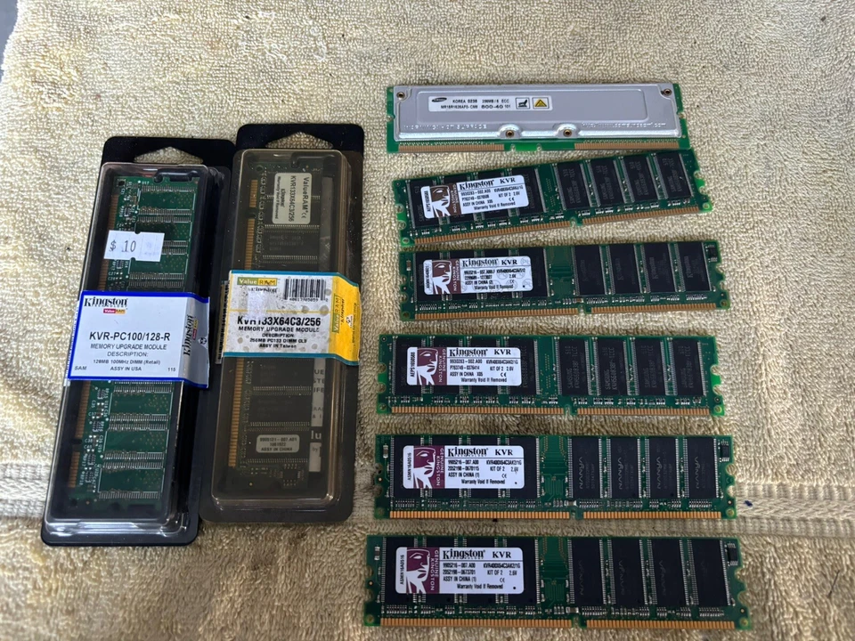 (3) KINGSTON KVR400X64C3AK2/1G (512GBX2) RAM  1GB - Image 2 of 4