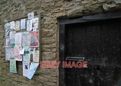 PHOTO  LYDHAM DOOR AND NOTICE BOARD IT'S NICE TO SEE THAT THERE IS SO MUCH GOING