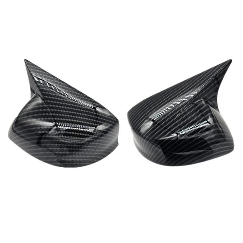 Carbon Fiber OX Horn Side Rearview Mirror Cover Cap For Honda Civic 2012-2015 - Picture 9 of 11