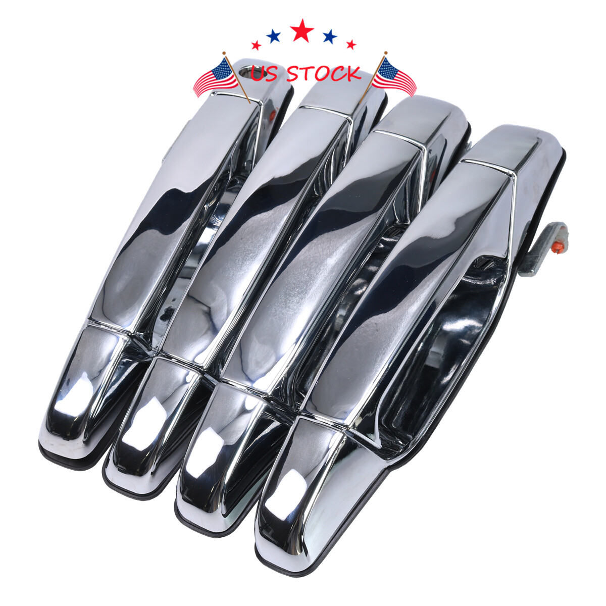 Door Handle Outside Chrome Rear Right for Chevy GMC Cadillac Escalade Base 07-13