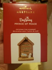 2020 Hallmark Keepsake Dayspring Prince of Peace Manger Nativity Ornament NIB NE