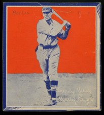 1935 Wheaties Series 1 Wally Berger Hand Cut Panel Low Grade